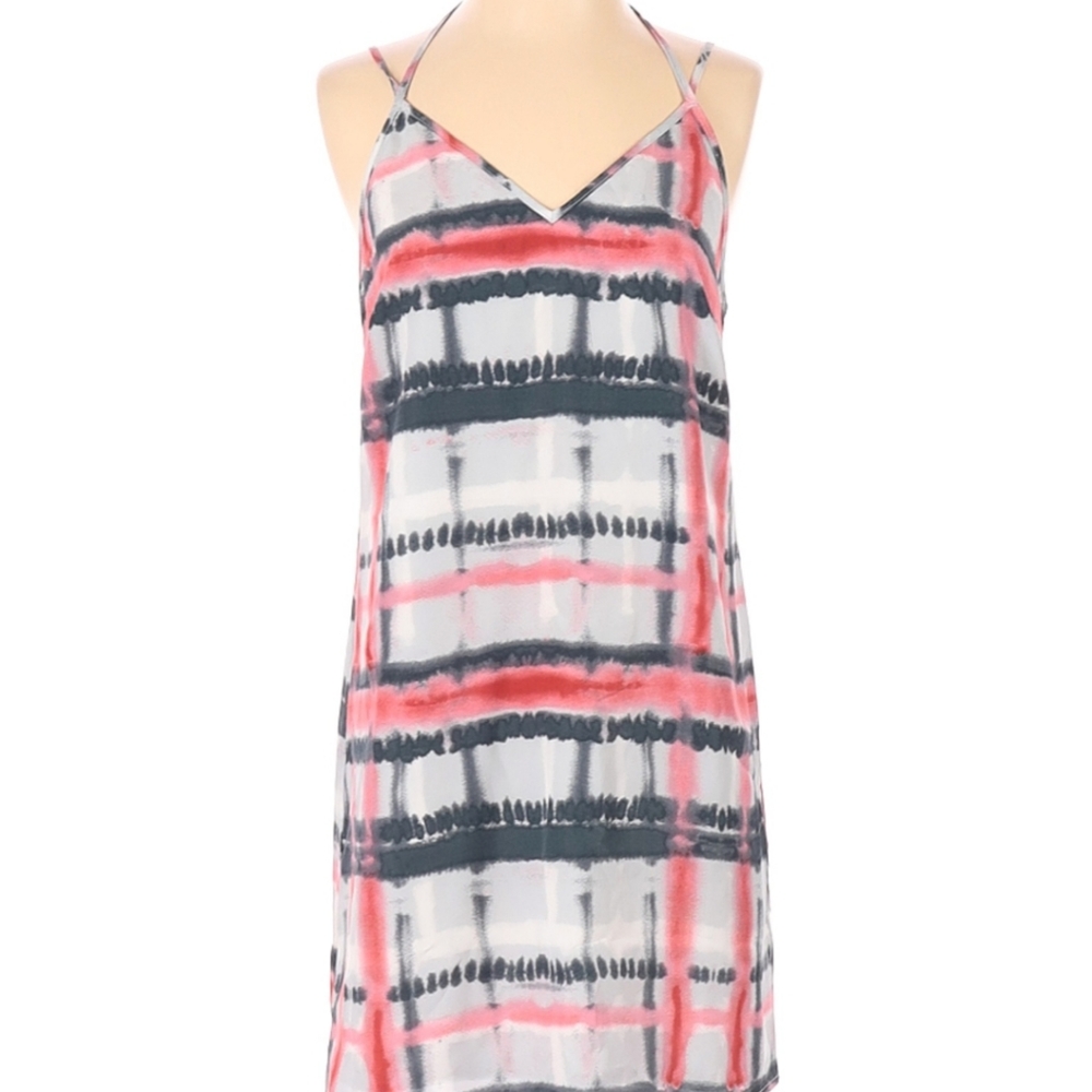 Jack - Pink, White and Gray Dress, Size S